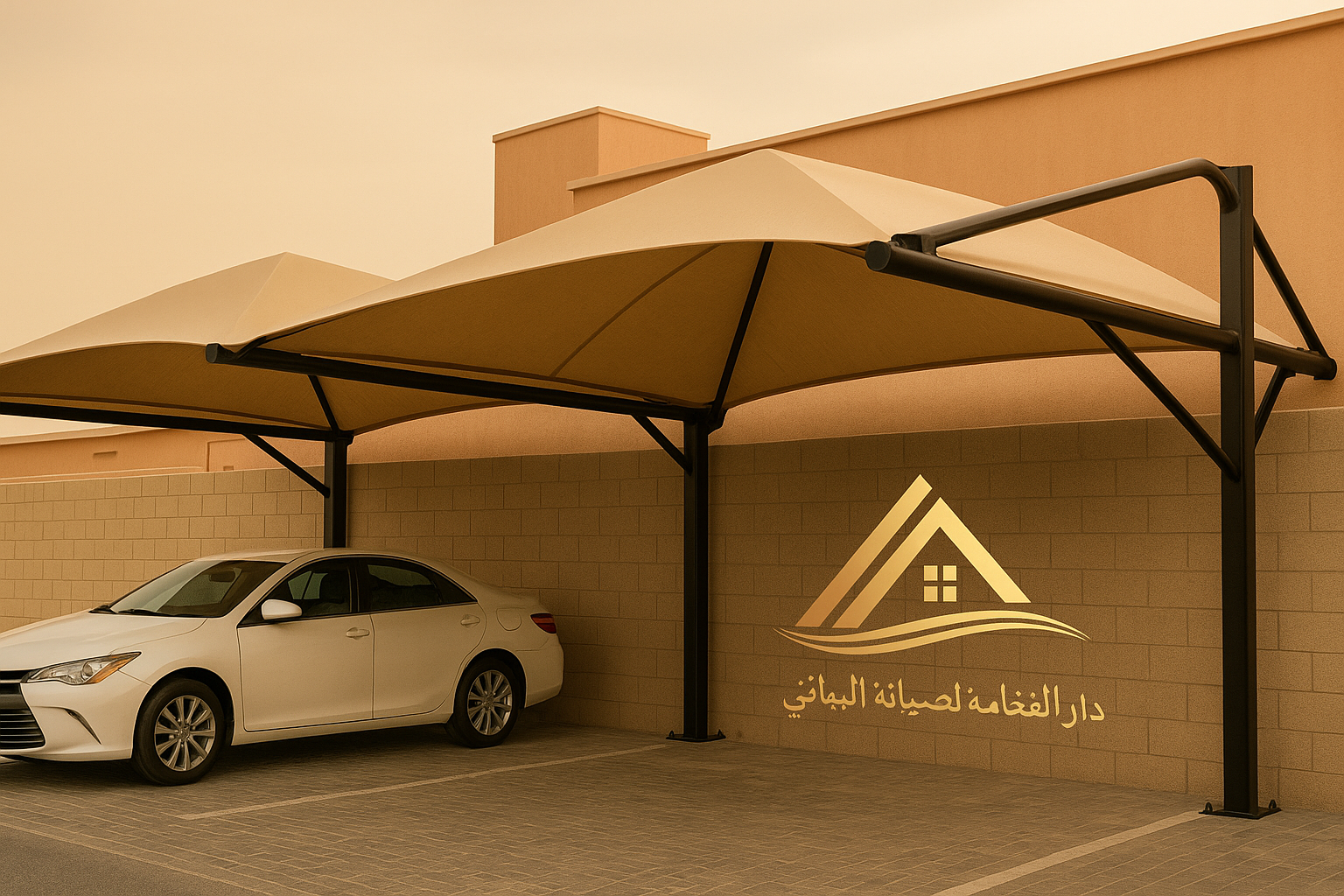 أعمال المظلات والسواتر